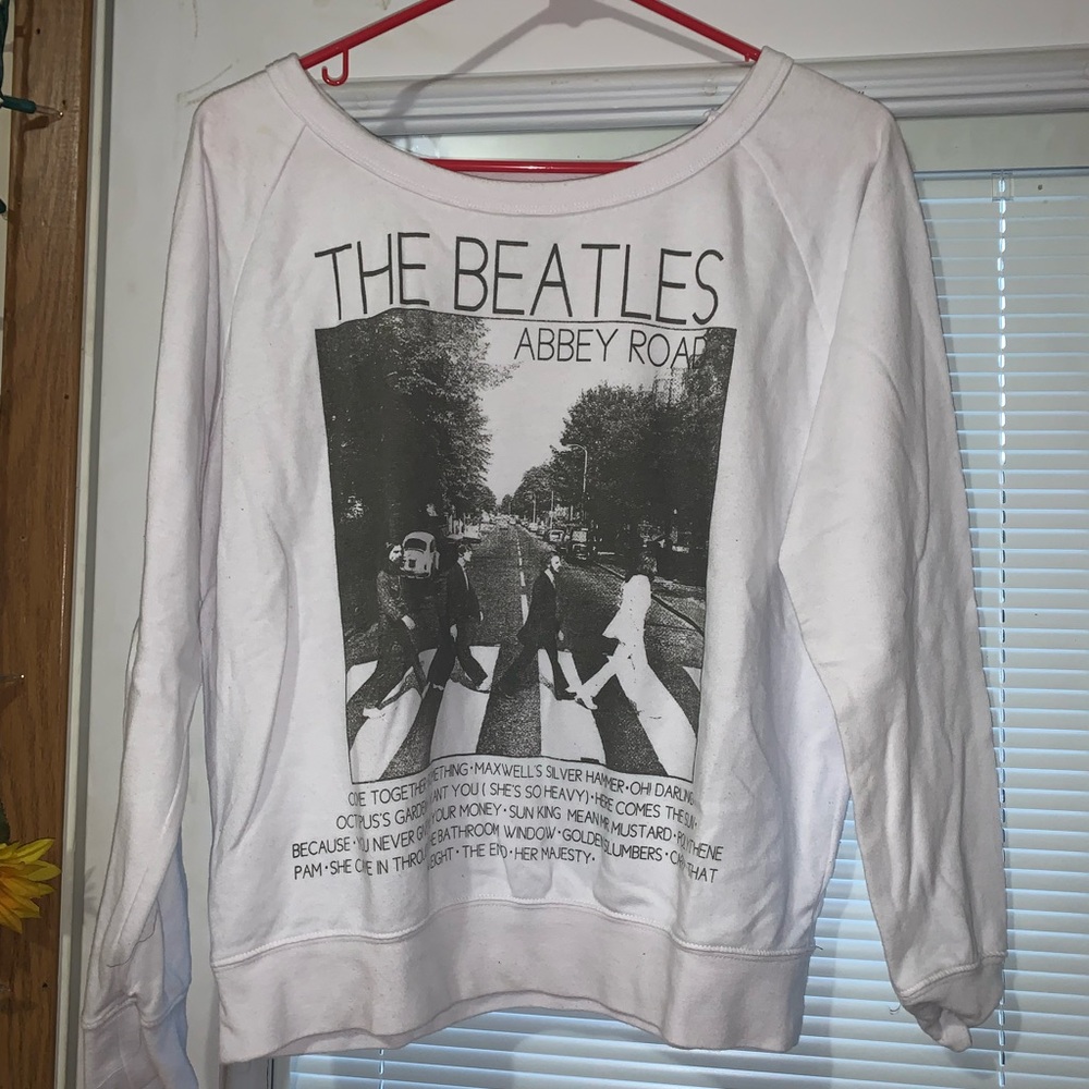 Beatles light sweatshirt